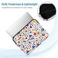 thumbnail image 2 of FORMRS 13"-13.3" Laptop Sleeve Protective Case Soft Carrying Quilted Computer Bag Cover, Simple Shapes, 2 of 7