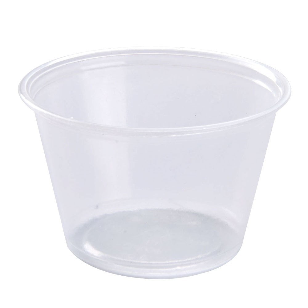 Dart 400PC, 4 Oz Conex Clear Polypropylene Container, Set of Plastic