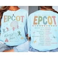 thumbnail image 4 of 2-Sided Disney Mickey and Friends Epcot Tour Shirt, Drink Around The World Matching Tee, Disney Epcot 1982 Shirt, WDW Disneyland Family Trip, 4 of 6
