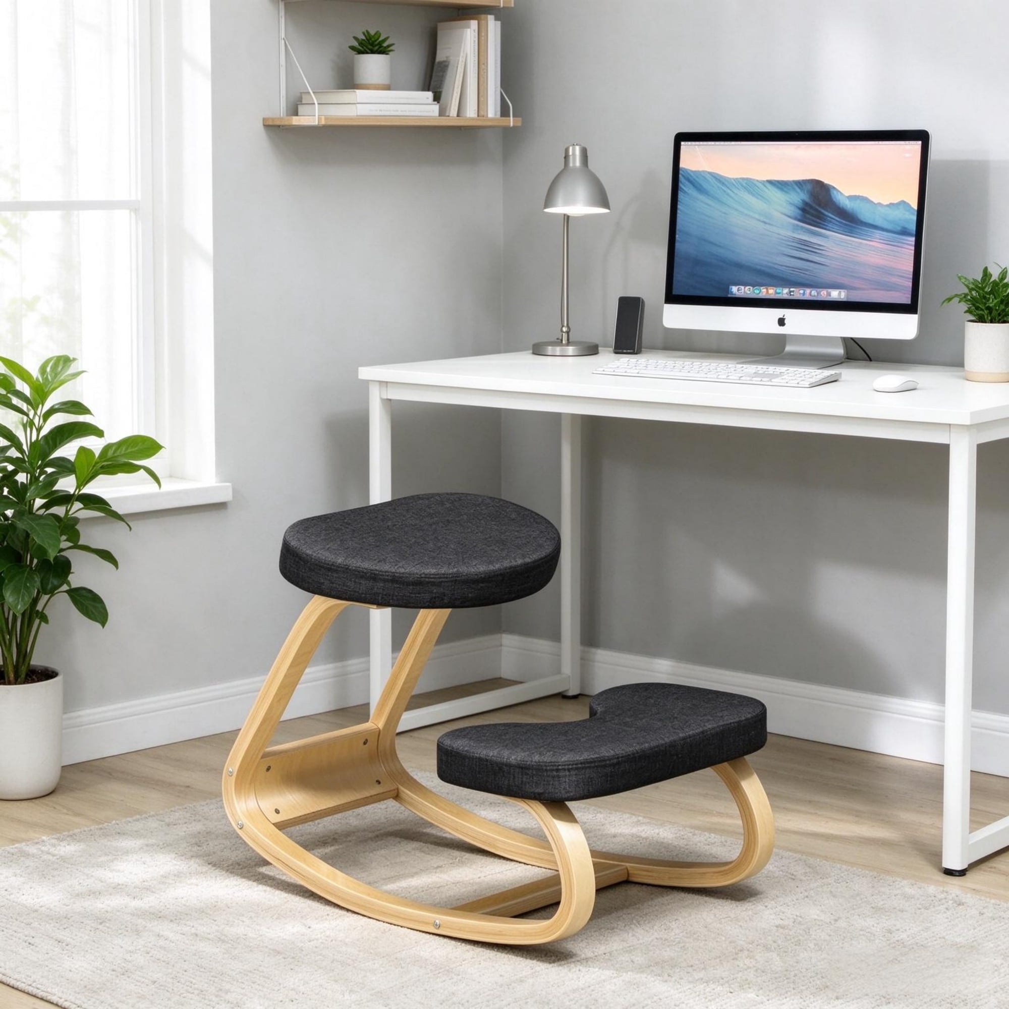 ergonomic rocking kneeling chair posture product