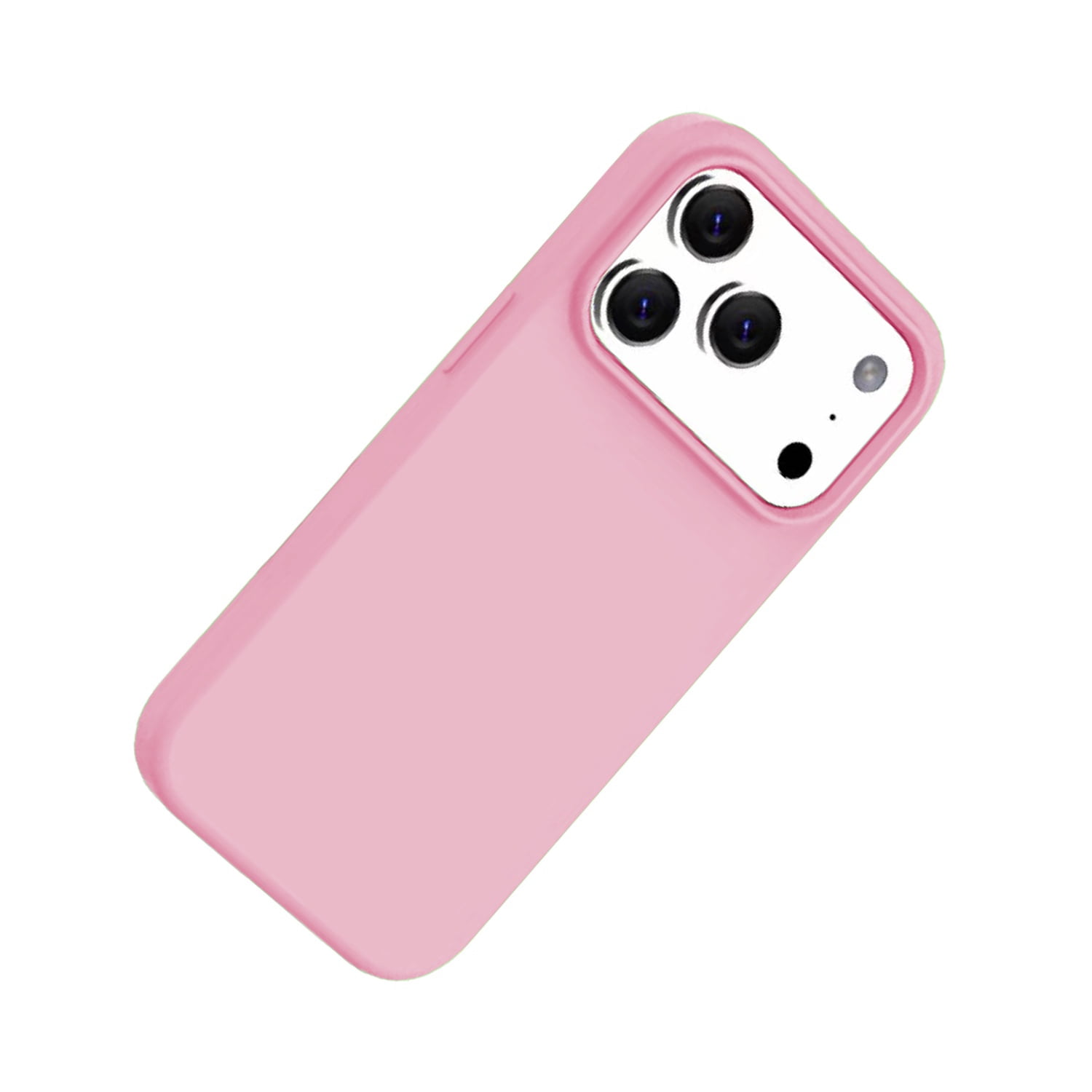 Smooth Flex Silicone Case for iPhone 17 Pro Max - Pink