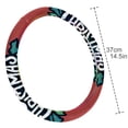thumbnail image 4 of Christmas 14.5 Inch Printing PVC Leather Car Wheel Covers Steering Wheel Covers Auto Accessories, 4 of 6