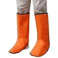 thumbnail image 5 of Professional Welder Shoe Cover Welding Spats Welding Shoe Protectors Heat Abrasion Resistant Welders Feet Covers, 5 of 8