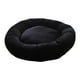 thumbnail image 1 of Cama para gatos, colchoneta para dormir para mascotas, perrera de otoño e invierno, lavable, acogedora cama tipo donut, cojín para perros, chihuahua, negro L, 1 of 9