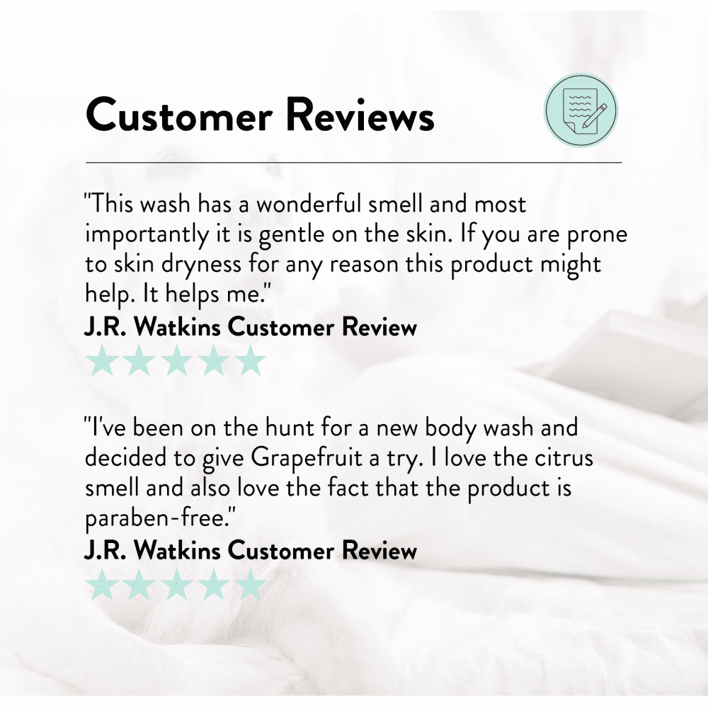 J.R. Watkins Daily Moisturizing Body Wash, Coconut Milk & Honey, 18 oz