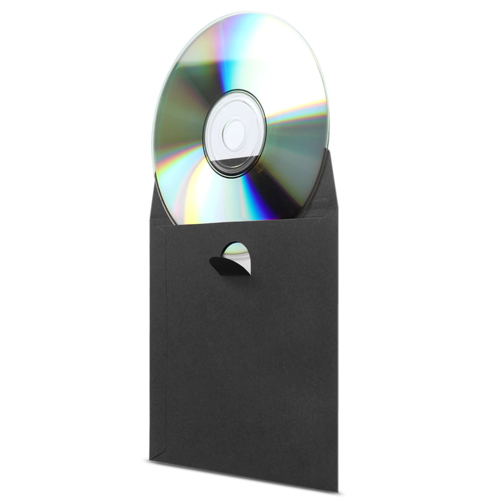 DVD Sleeves, Neatly Cut Edges CD Sleeves For 8cm Disc 