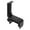 Black, variant on REACHISE Headphone Stand Foldable Headset Stand Under Desk Headphone Holder Perforation-free Headset Mount