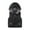 Black, variant on Godderr 3-10Y Kids Toddler Boys Girls Winte Warm Vest Down Cotton Sleeveless Jacket Hooded Waistcoat Thickened Winter Jacket Tops