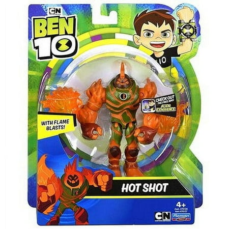 Hot Shot Ben 10 Action Figure 5.5"