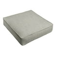 thumbnail image 2 of Sunbrella  Canvas Granite Corded Outdoor Deep Seating Chair Cushion 25 in w x 25 in d, 2 of 5