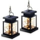 thumbnail image 1 of Paquete de 2 farolillos solares para exteriores, farolillos solares LED, IP44 impermeables para jardín, luces solares LED para jardín, balcón, cafetería Zhivalor WLJ-2938, 1 of 5