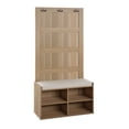 thumbnail image 6 of Twin Star Home 35" Hall Tree with Cushioned Bench, 6 of 7