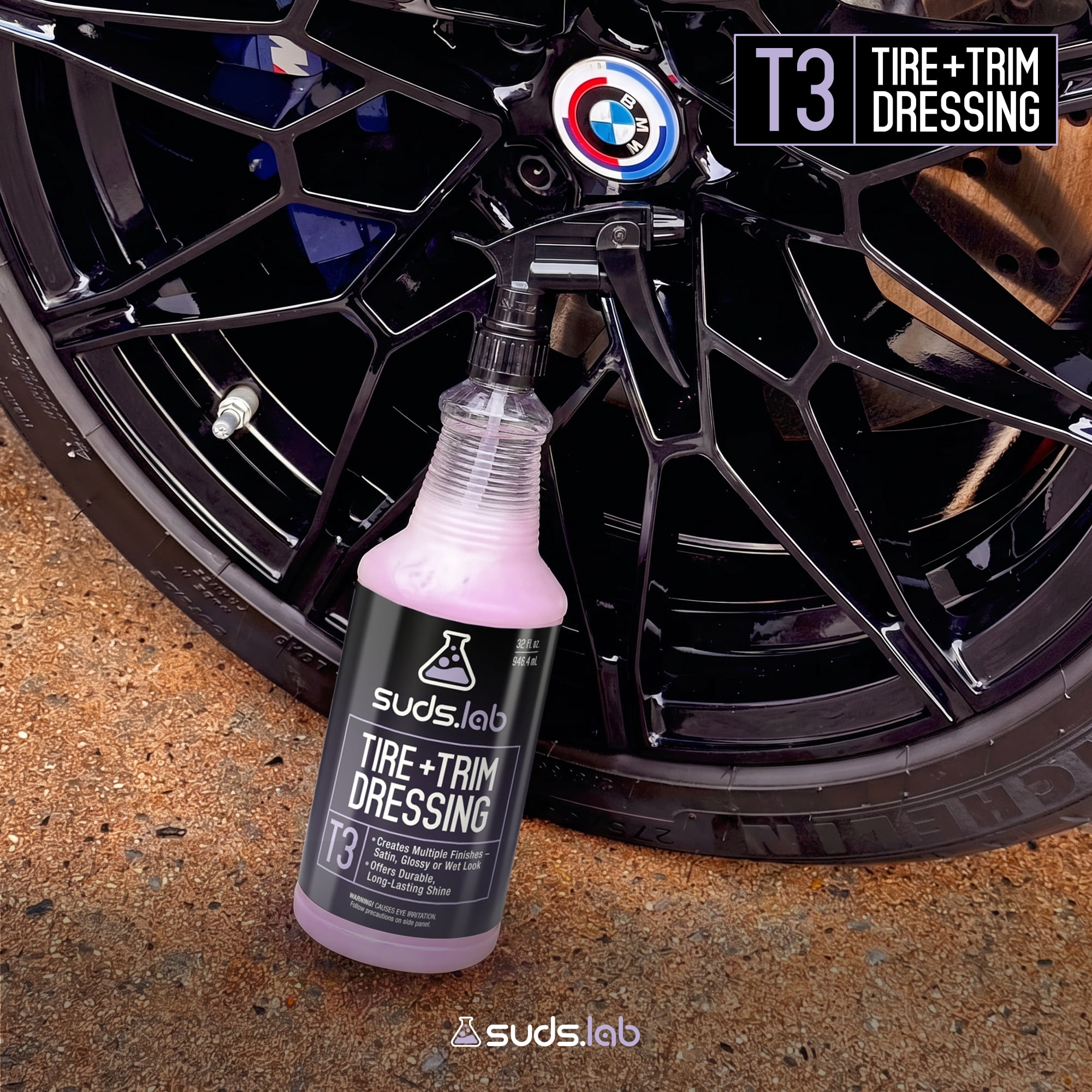 Suds Lab T3 Tire and Trim Dressing 32 fl oz