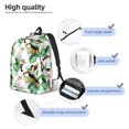 thumbnail image 3 of Travel Laptop Backpack - Modern Parrot Toucan Cockatoo Lightweight Canvas Backpack, Wear Resistant Computer Backpack Bag Fit {sizeName} Laptop for Men Women with Adjustable Padded Shoulder Straps, 3 of 6