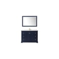 thumbnail image 2 of 48" Blue Bathroom Vanity Set - Carrara Marble Countertop & Undermount Sink with 46" Mirror, 2 of 5