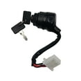 thumbnail image 1 of fashionhome Key Ignition Switch Electric Motorcycle Durable Lock Accessories Supply Scooter Wires Plastic Button Part Assembly, 1 of 6