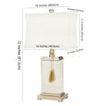 thumbnail image 5 of SAFAVIEH Amiliana Tassle Lamp | Creme |, 5 of 6