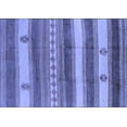 thumbnail image 1 of Ahgly Company Indoor Rectangle Oriental Blue Industrial Area Rugs, 2' x 5', 1 of 4