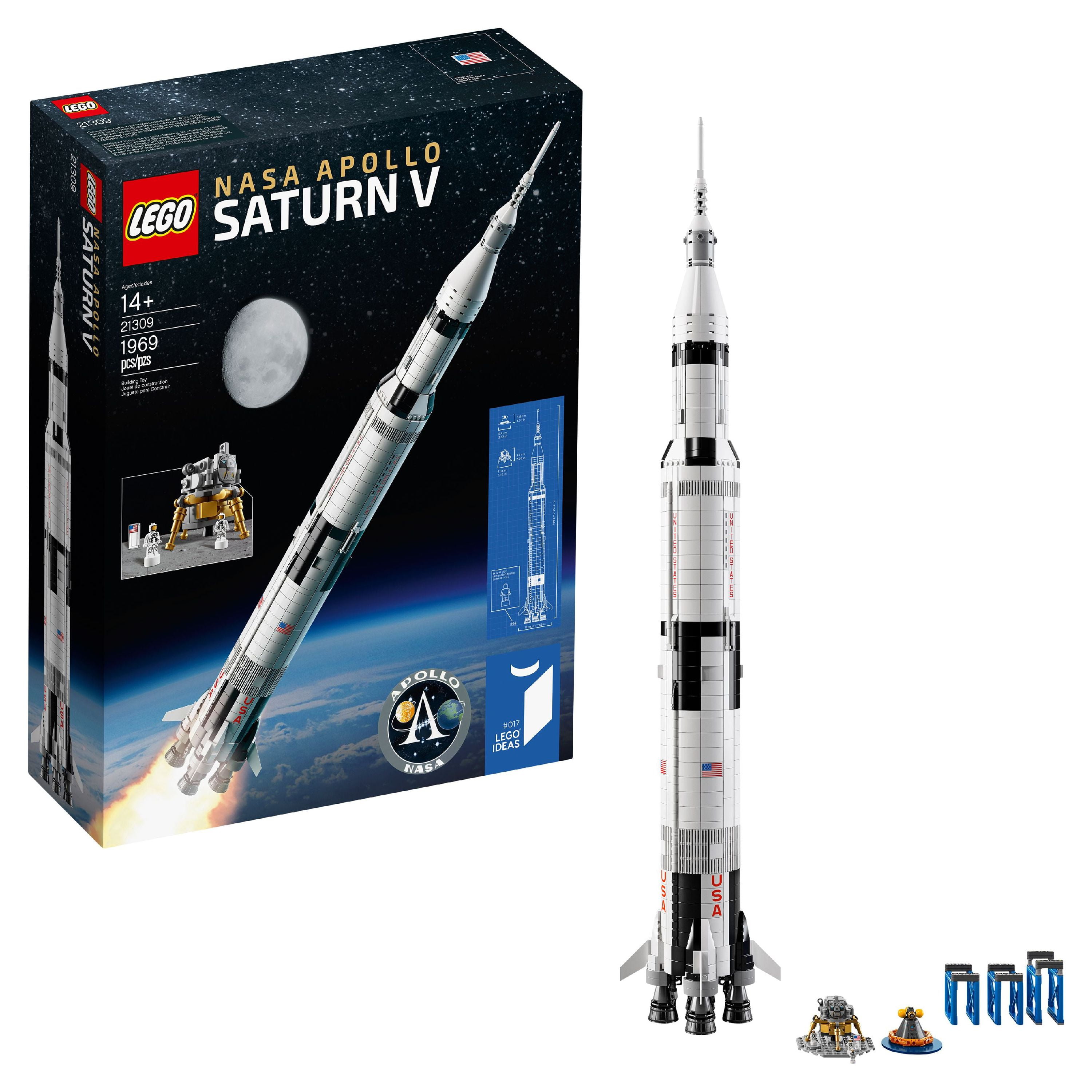 コリアグランドセール 2025 LEGO Ideas for Kit Rocket Model 92176 V Saturn Apollo NASA スーツ・フォーマル・ドレス