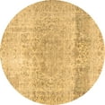 thumbnail image 1 of Ahgly Company Indoor Round Persian Brown Traditional Area Rugs, 7' Round, 1 of 4