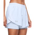 thumbnail image 2 of Under Armour Fly by 2 en 1 - Pantalones Cortos para Mujer, (464) Nimbus Blue/Nimbus Blue/Reflective, 3XL, 2 of 6