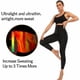 thumbnail image 4 of Pantalones deportivos para mujer, pantalones cortos deportivos negros de cintura alta para acelerar la sudoración, levantar los glúteos, conseguir un vientre plano, anticelulítico, para, 4 of 5
