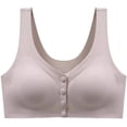 thumbnail image 3 of Vetsdori Soft Everyday Bras for Women Front Closure Lightweight,No Padding Womens Bras, 3 of 7