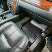 SMARTLINER 3 Rows Custom Fit Floor Liners Compatible with 2011 - 2014 Chevrolet Tahoe 8 Passenger