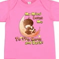 thumbnail image 4 of Inktastic My Mimi Loves Me to the Moon and Back Boys or Girls Baby Bodysuit, 4 of 5