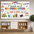 thumbnail image 7 of Colorful Design Kindergarten Banner Decorative Classroom Backdrop for Kids School Entry Learning Celebration, 7 of 7