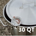 thumbnail image 3 of GasOne B-5155-RED Quemador con olla vaporizadora, pavo freír y tamal, con regulador de propano de alta presión y manguera, color rojo Q, 3 of 9