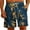Blue, variant on Aueoeo Men's Workout Shorts, Men's Summer Swim Trunks Quick Dry Surf Boardshorts Bathing Suit Shorts Print Beach Pants with Drawstring