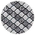 thumbnail image 5 of Great American Distributors Vanguard Collection Elyse Area Rug, Blue/Gray, 5 of 5