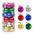 thumbnail image 6 of YANHAIGONG Christmas Ball Ornaments Sets,Christmas Balls for Tree Decorations,Christmas Ball Christmas Ornaments 3cm/24 Christmas Ball Set Christmas Tree Pendant Christmas Ornaments, 6 of 6