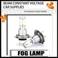 thumbnail image 3 of Kenally Luz antiniebla delantera, bombilla LED de 800LM, mano de obra de aluminio, resistencia al agua, componentes funcionales a prueba de polvo para Bombillas para automóviles Kenally VI016932-00, 3 of 6
