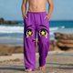 thumbnail image 1 of Pantalones largos para niños y niñas, de moda, estampados, casuales, de playa, con bolsillos., 1 of 9