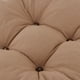 thumbnail image 3 of Cojín de silla de suave almohadilla de asiento de oficina de meditación japonesa espesa Kahki Sunnimix Cojín del asiento de la silla, 3 of 7