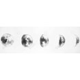 thumbnail image 3 of Noir et Blanc Éclipse - Toile 16"x48 Pouces - Impression à la Demande, 3 of 5