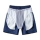 thumbnail image 4 of pstuiky Pantalones cortos para hombre, Pantalones cortos deportivos casuales de moda para hombre, elásticos, de cintura media y con cordones. Pantalones cortos para correr para hombre, 4 of 9