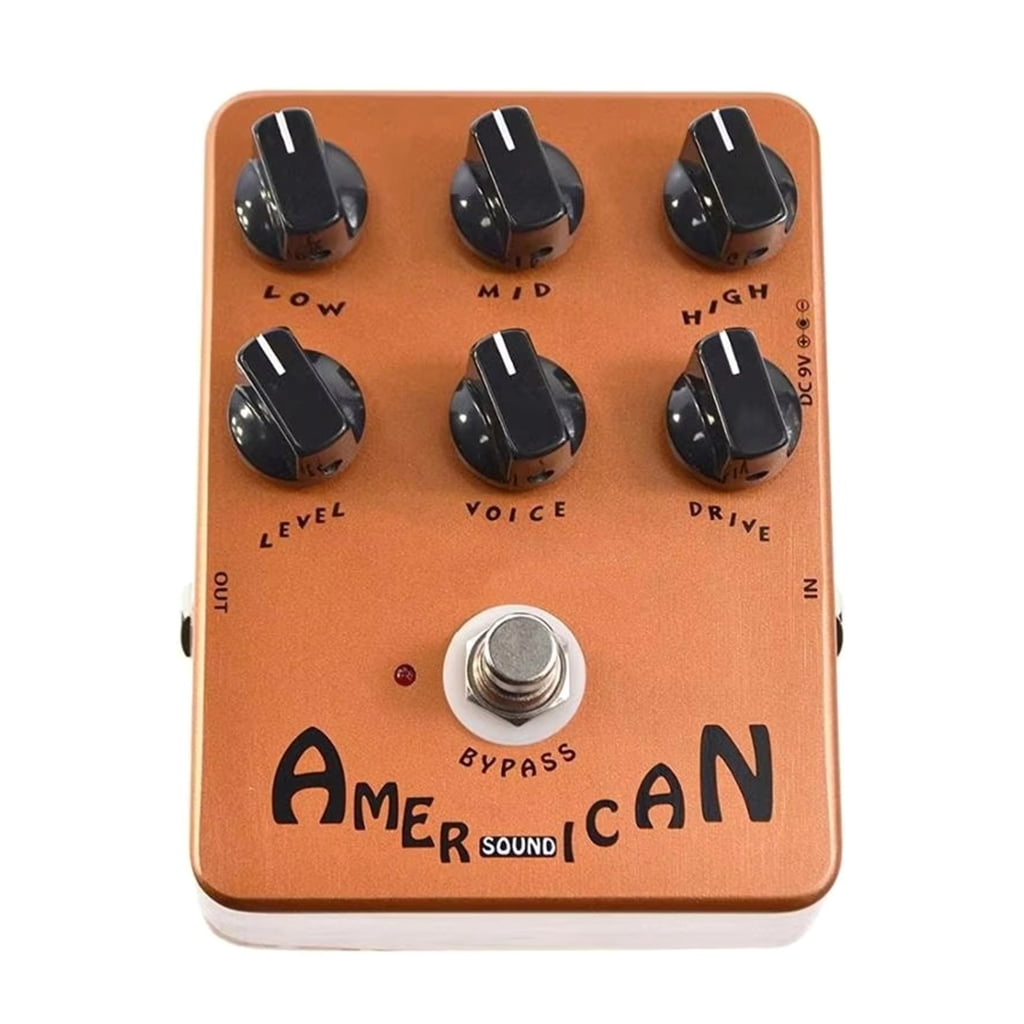 Yokua Guitar Simulates Distortion Sound Box Effect Pedal with Modern Tone Flexibility