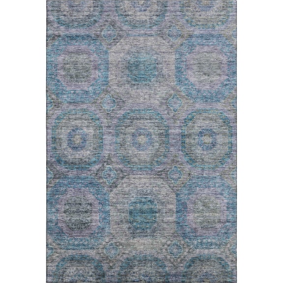 Dalyn Rugs Premium Machine Washable Mayfield AMF1221 Blue 2'6" x 3'10" Rug