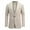 Light Brown, variant on Cloudstyle Men's Lightweight Checkered Blazer - Notch Lapel Single Button Slim Fit Suit Jacket, Center Vent for Spring/Summer/Fall