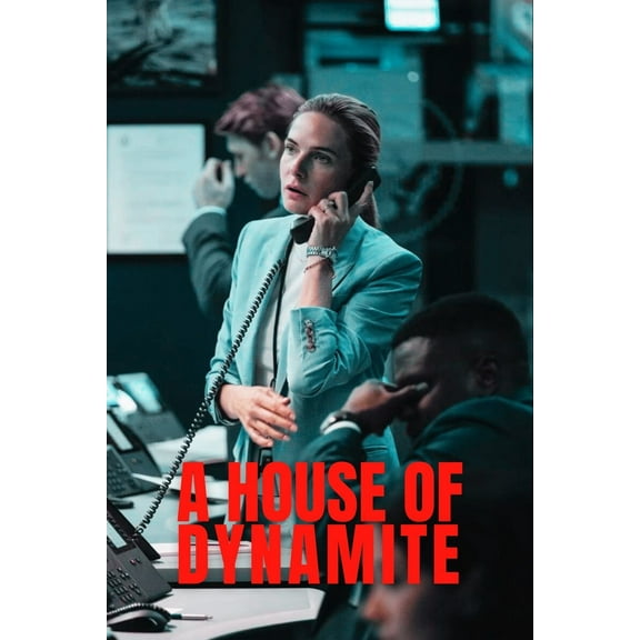 A House of Dynamite (2025) Movie DVD - Drama, Thriller
