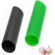 thumbnail image 1 of Tubo de silicona para pelar ajos, 2 piezas, herramienta para pelar ajos, utensilios de cocina, mantiene tus manos sin olor (negro y verde), 1 of 5