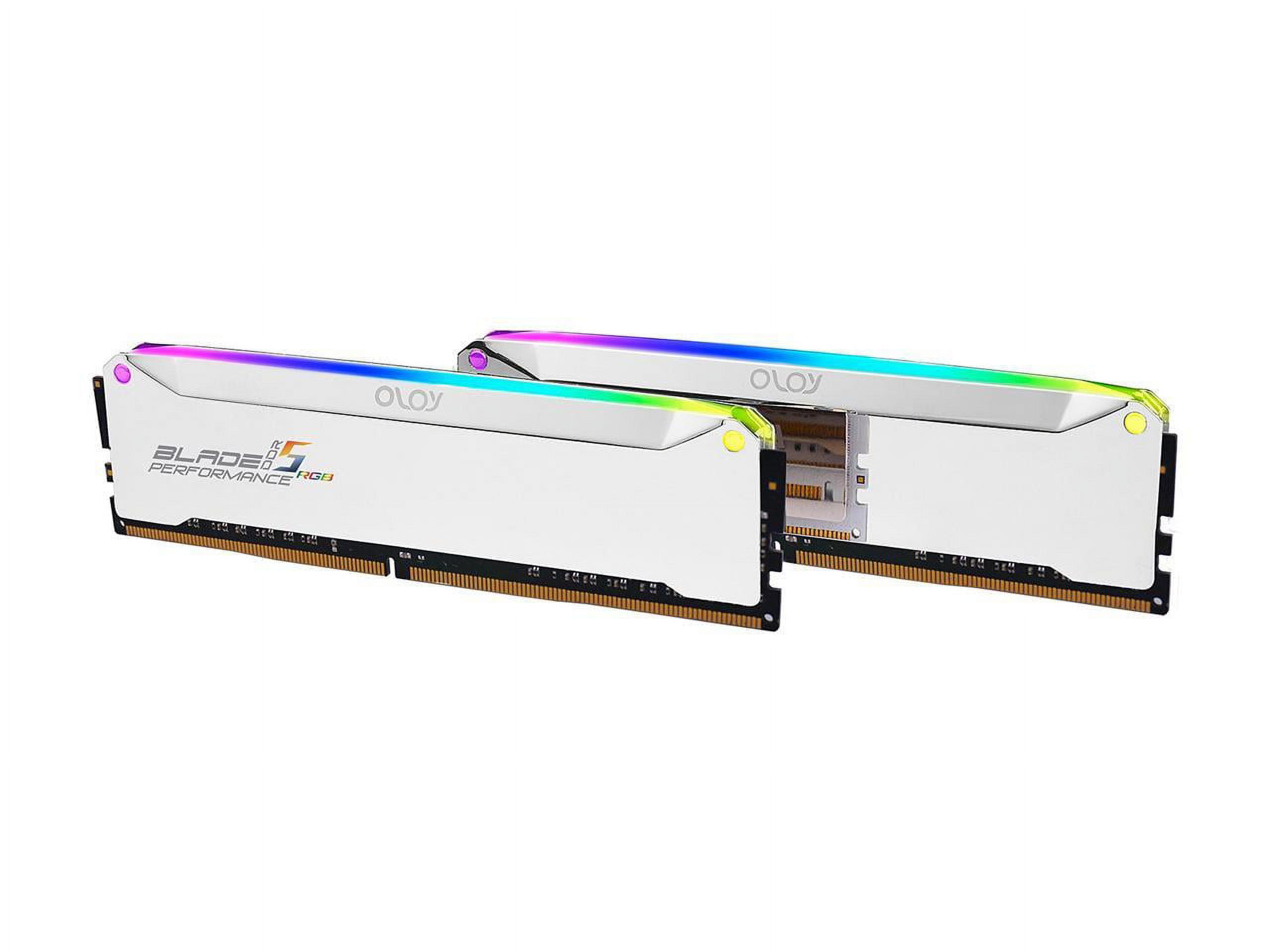 OLOY BLADE 64GB (32GB*2) DDR5 RGB メモリー OLOy Blade RGB (OLOY) 64GB (2 x 32GB) 288-Pin PC RAM DDR5 5600