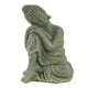 thumbnail image 3 of Estatua de Buda tailandés, figura de Buda de Tailandia, escultura de Buda decorativa antigua coleccionable para decoración interior de sala de estar y Estilo D 7.5x7x10.3cm Macarena Estatua de Buda de resina, 3 of 8