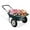 Green, variant on Moccha 2-Tire Wheelbarrow, 330lbs Capacity Garden Wagon w/Two 13” Pneumatic Tires, Heavy Duty Yard Cart, Easy Loading and Dumping Garden Cart for Lawn Construction Sites, Utility Wheel Barrel (Green)