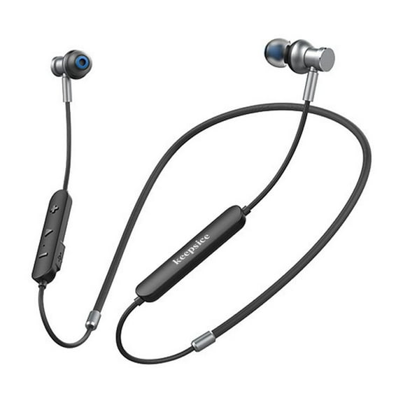 keepsice Earphone, Wireless Earbuds -  Class 1 Bluetooth, 12 Hours of Listening Time, Built-in Microphone - Black Blue
