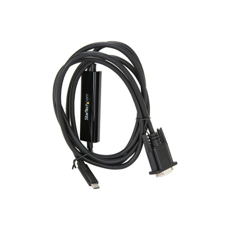 StarTech 2m (6ft) USB-C to VGA Adapter Cable