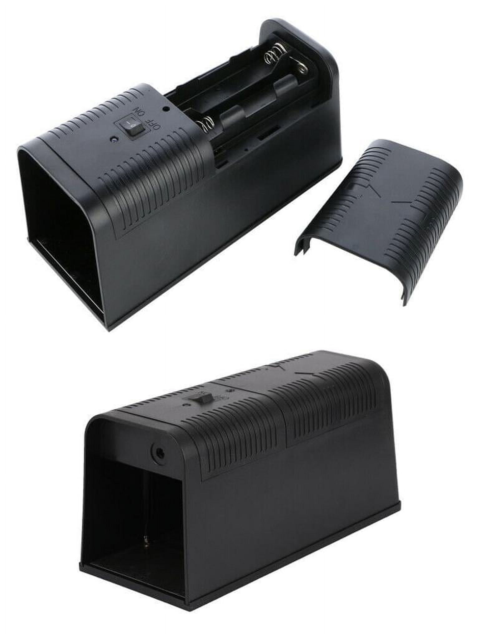 Efficient Rodent Management Solution, Rechargeable Lithium Battery-Powered Indoor Electronic Humane Mouse Trap For Reliable Protection